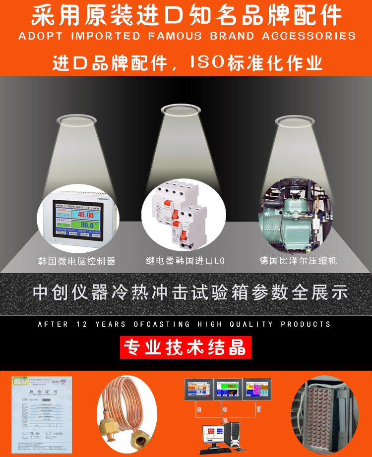 品牌原裝進(jìn)口配件介紹